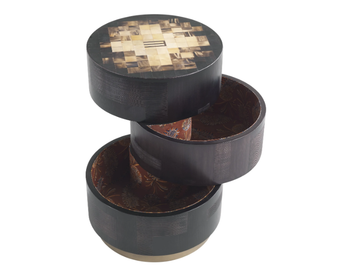 ALEPPO - Round wooden side table by ETRO Home Interiors - view 3